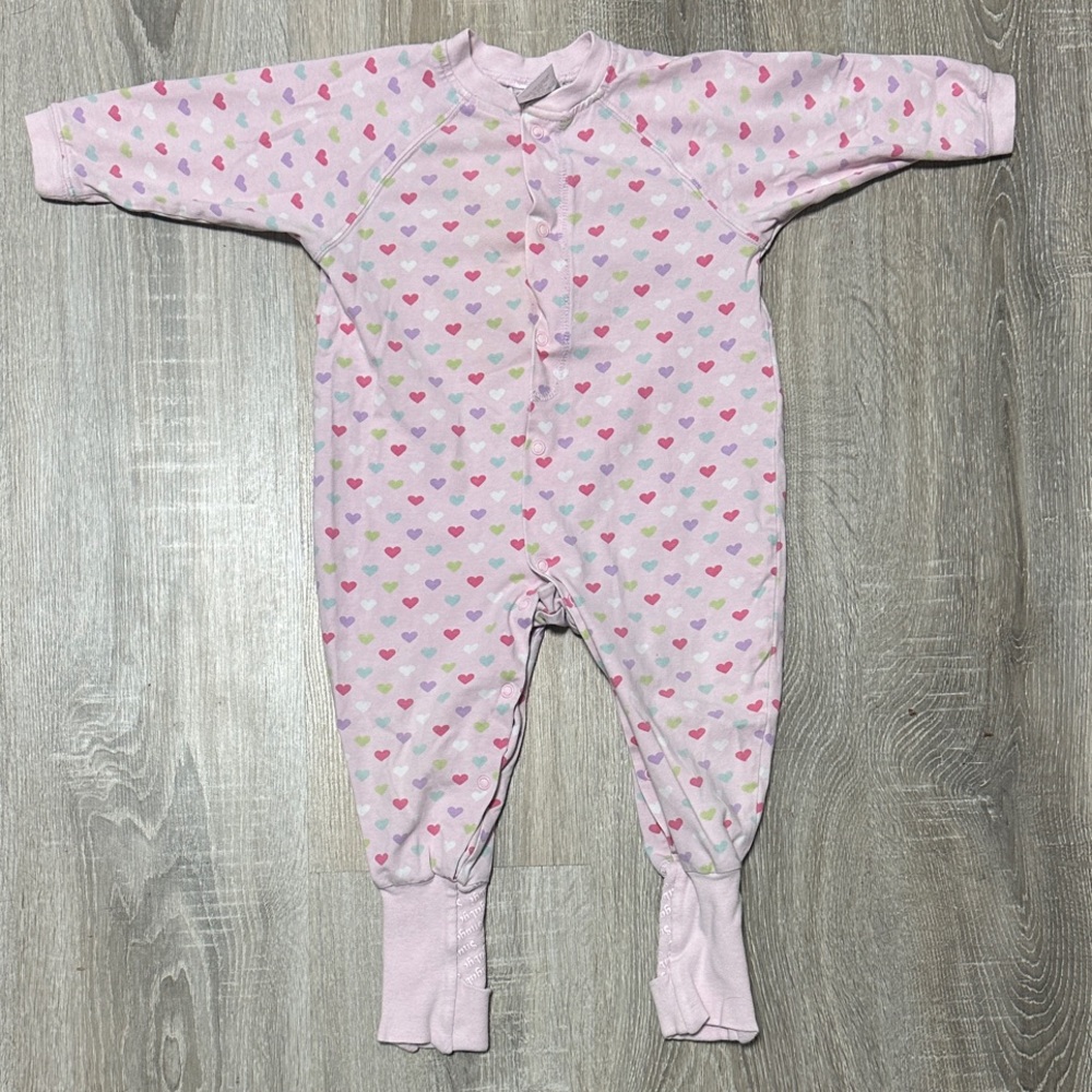Snugabye Heart Patterned Convert-a-Foot